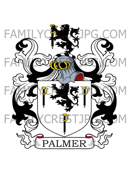 Palmer Family Crest -  London, England