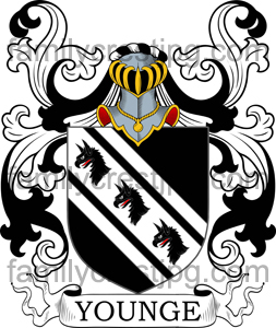 Young Family Crest, Young Coat of Arms