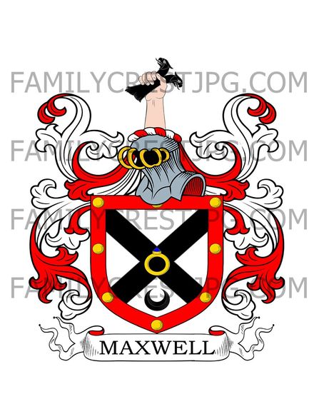 Maxwell Family Crest