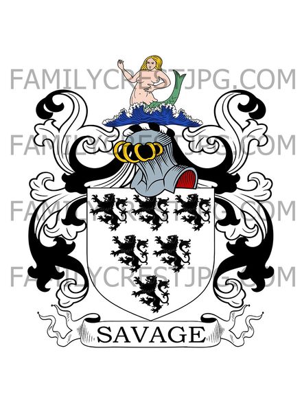 Savage Family Crest