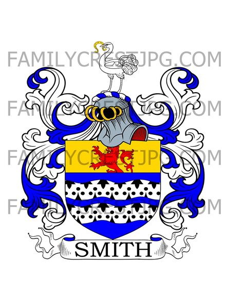 Smith Family Crest - London, England