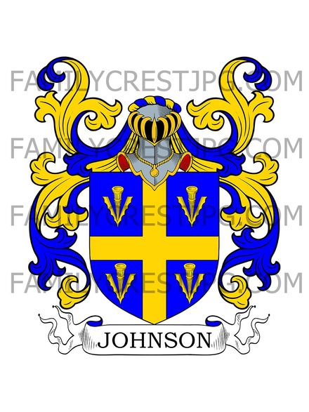 Johnson Family Crest - London, England