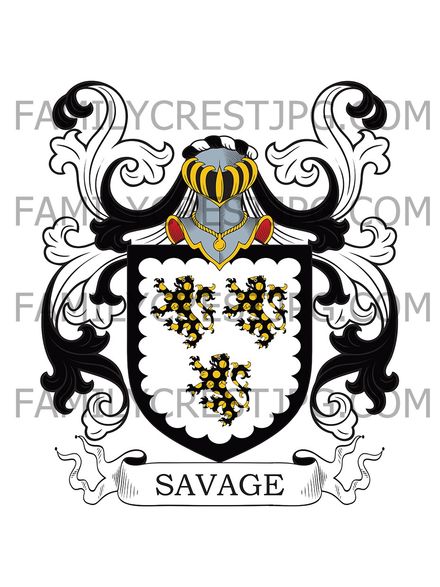 Savage Family Crest