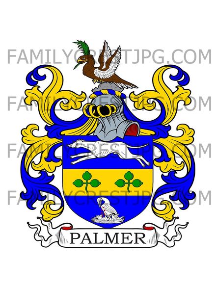 Palmer Family Crest - Hyderabad, India