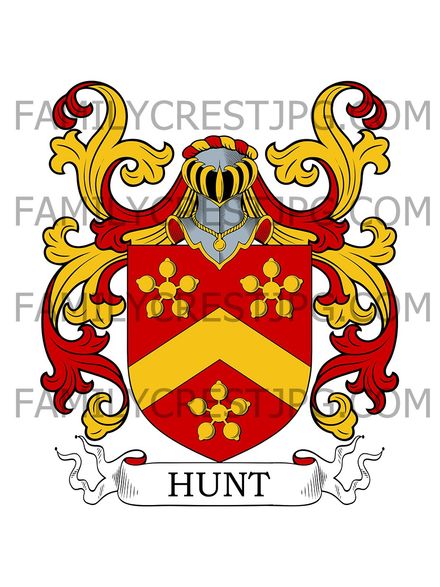 Hunt Family Crest