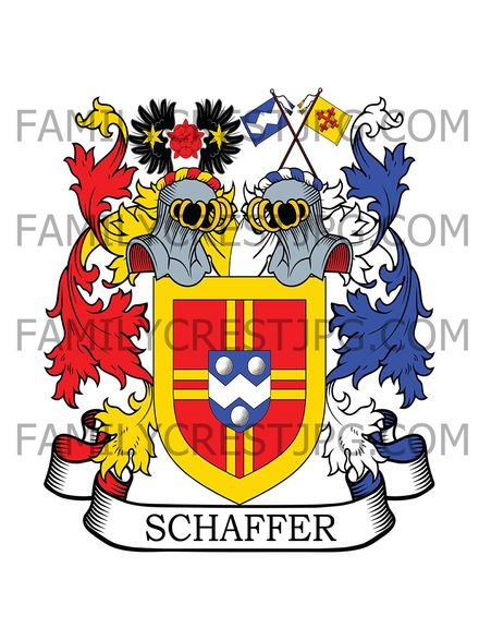 Schaffer Family Crest - Shaffer