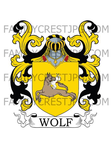 Wolf Family Crest