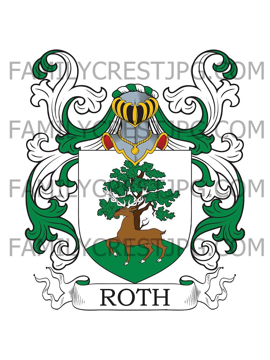 Roth Family Crest - Holland