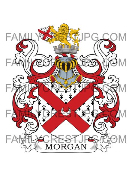 Morgan Family Crest - London, England