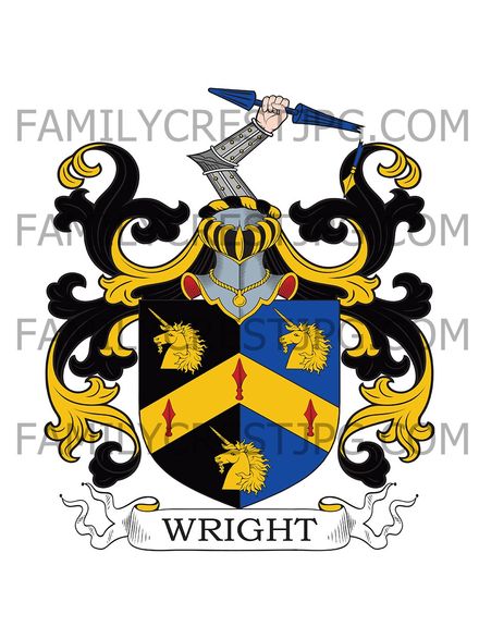 Wright Family Crest