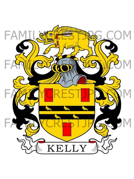 Kelly Family Crest - London, England