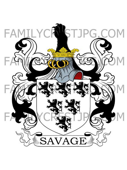 Savage Family Crest