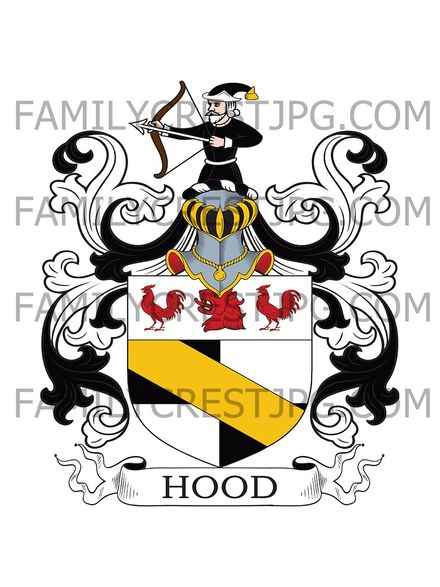 Hood Family Crest