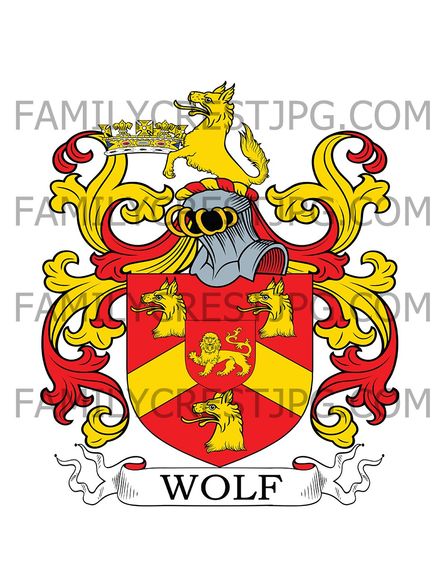 Wolf Family Crest