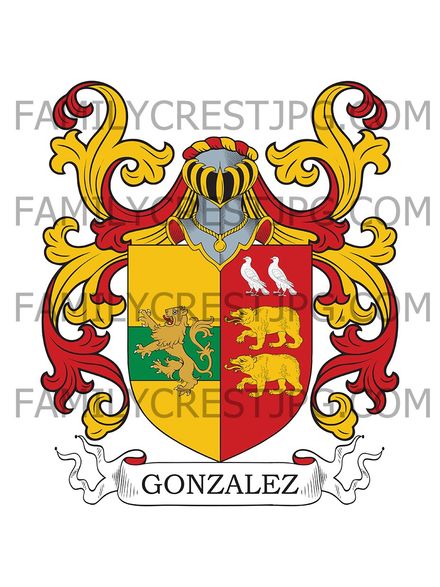 Gonzalez Family Crest