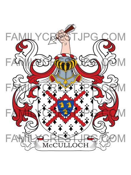 McCulloch Family Crest - MacCulloch