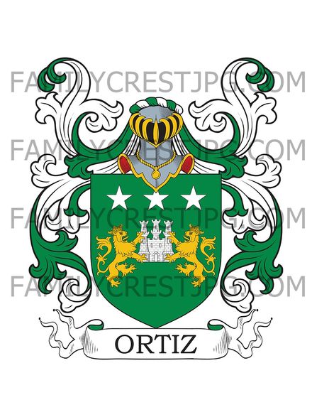 Ortiz Family Crest