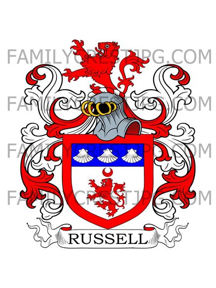 Russell Family Crest