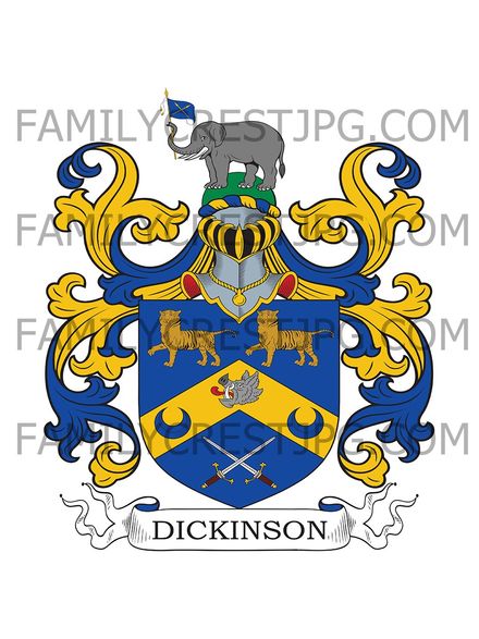 Dickinson Family Crest