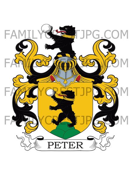 Peter Family Crest