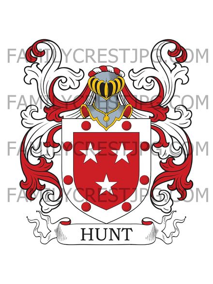 Hunt Family Crest