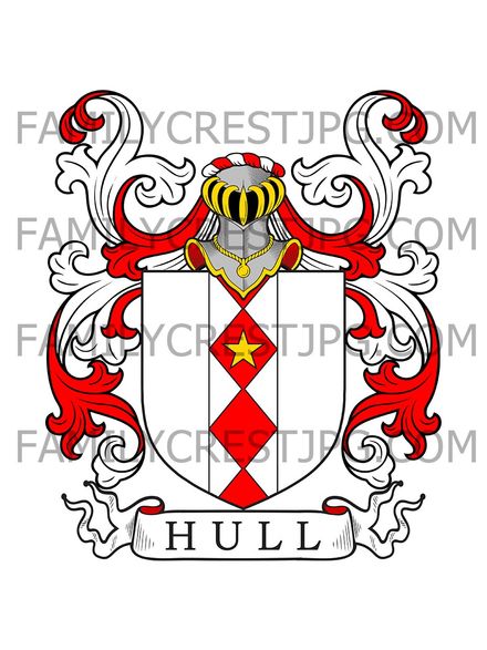 Hull Family Crest