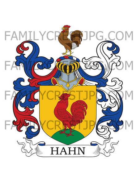 Hahn Family Crest