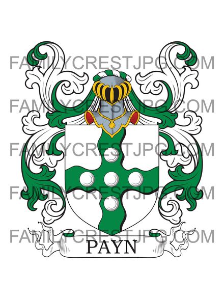 Payn Family Crest
