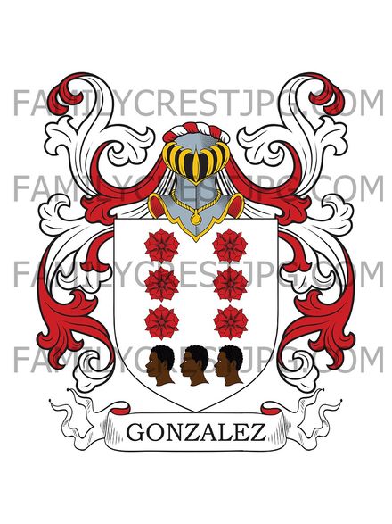 Gonzalez Family Crest