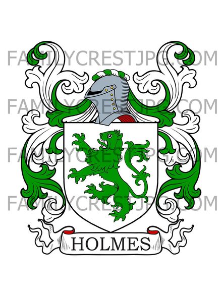 Holmes Family Crest