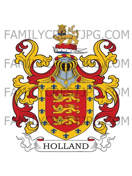 Holland Family Crest