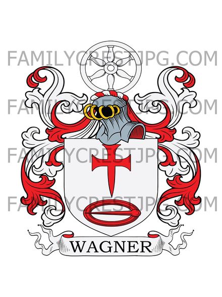 Wagner Family Crest - Windsheim, Bavaria
