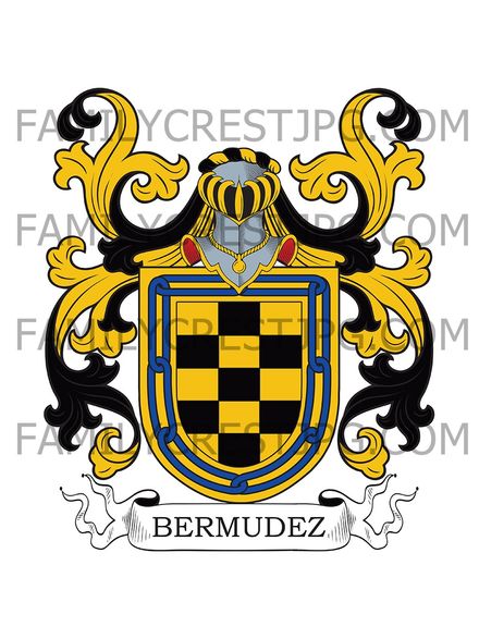 Bermudez Family Crest
