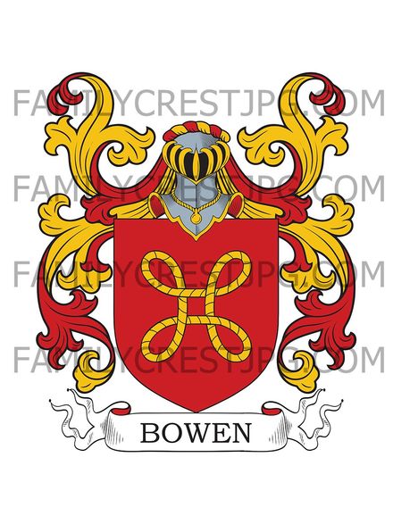 Bowen Family Crest