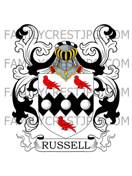 Russell Family Crest