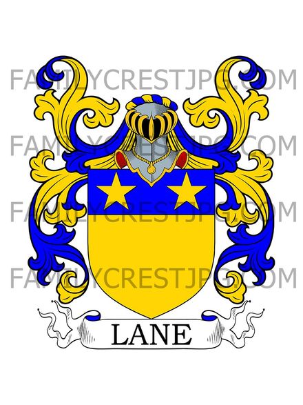 Lane Family Crest