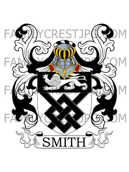 Smith Family Crest - London, England