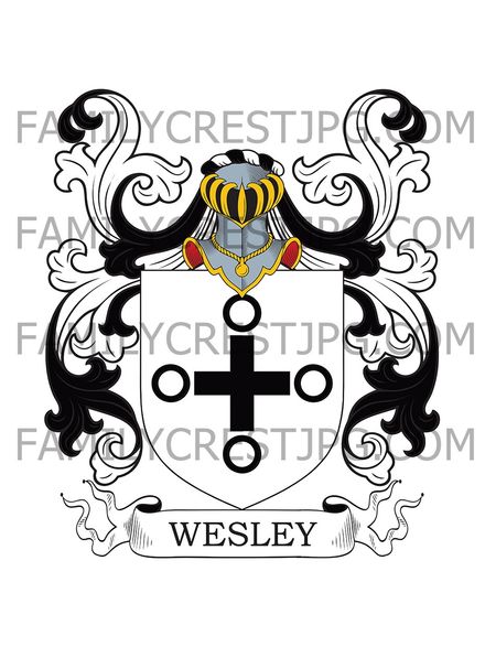 Wesley Family Crest