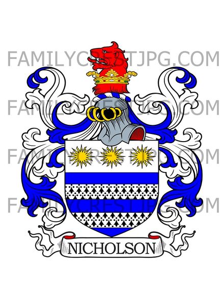 Nicholson Family Crest