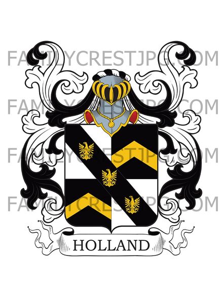 Holland Family Crest