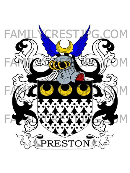 Preston Family Crest