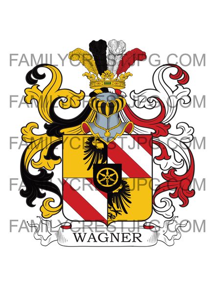 Wagner Family Crest - 1636