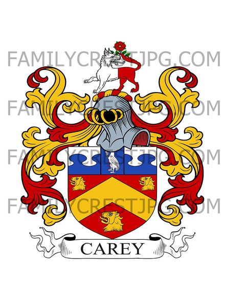Carey Family Crest