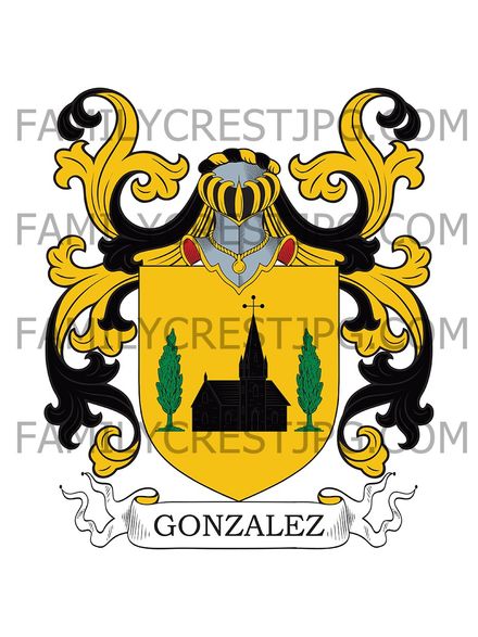 Gonzalez Family Crest