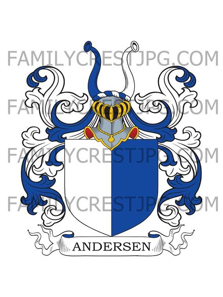 Andersen Family Crest - Schleswig
