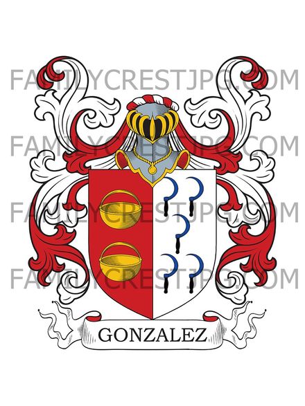 Gonzalez Family Crest
