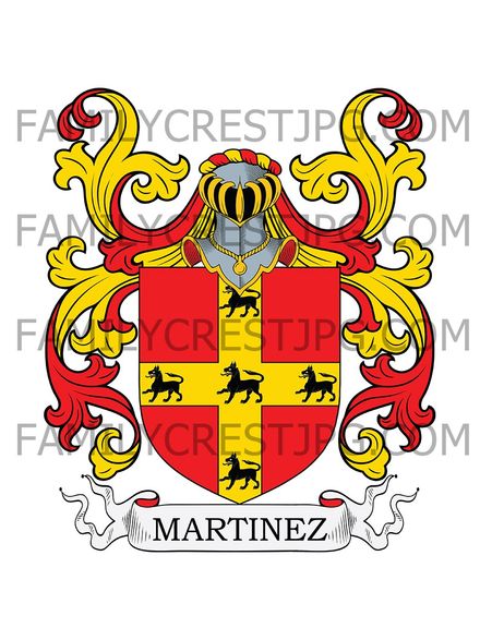 Martinez Family Crest