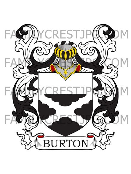 Burton Family Crest