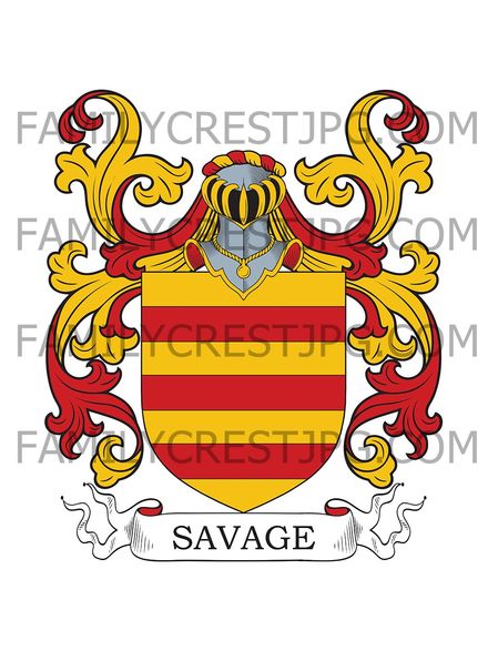 Savage Family Crest