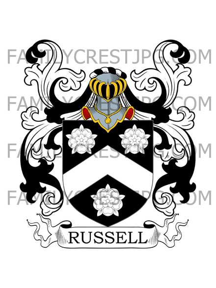 Russell Family Crest